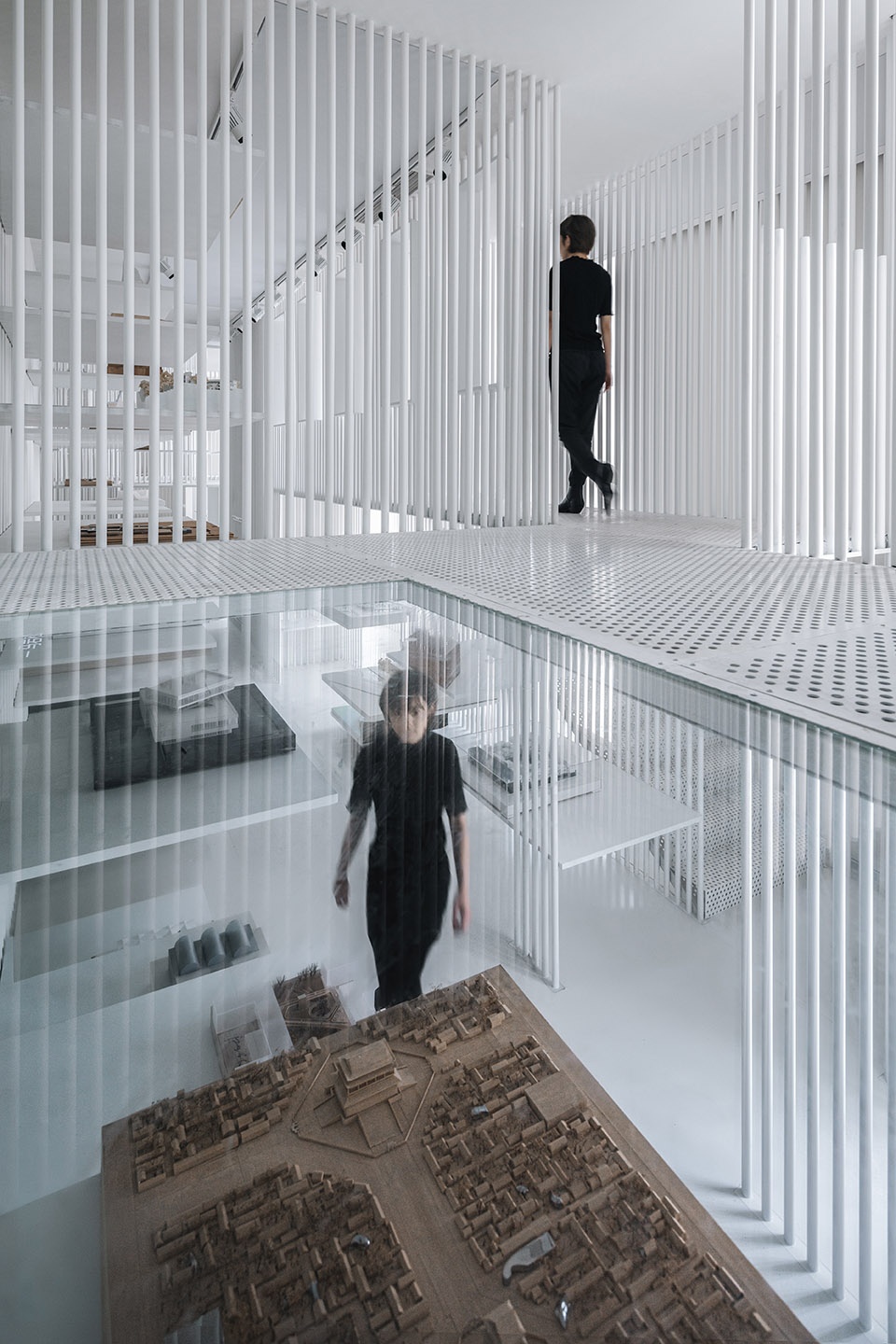 architectural model museum china by wutopia lab
