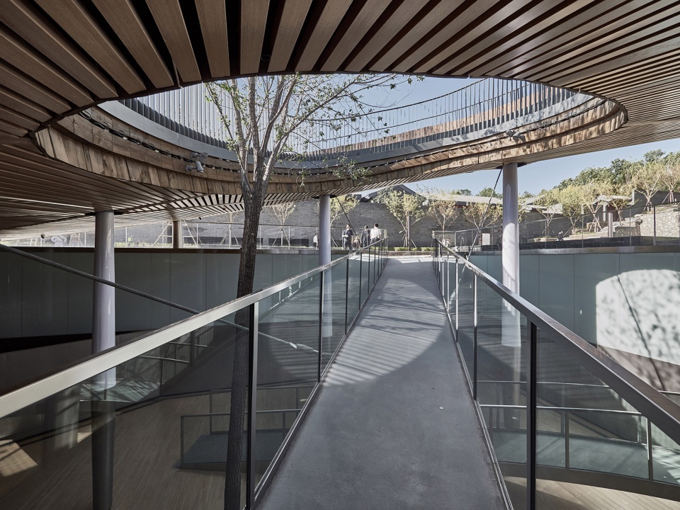 piazza art space horticulture village gujiaying china by atelier teamminus