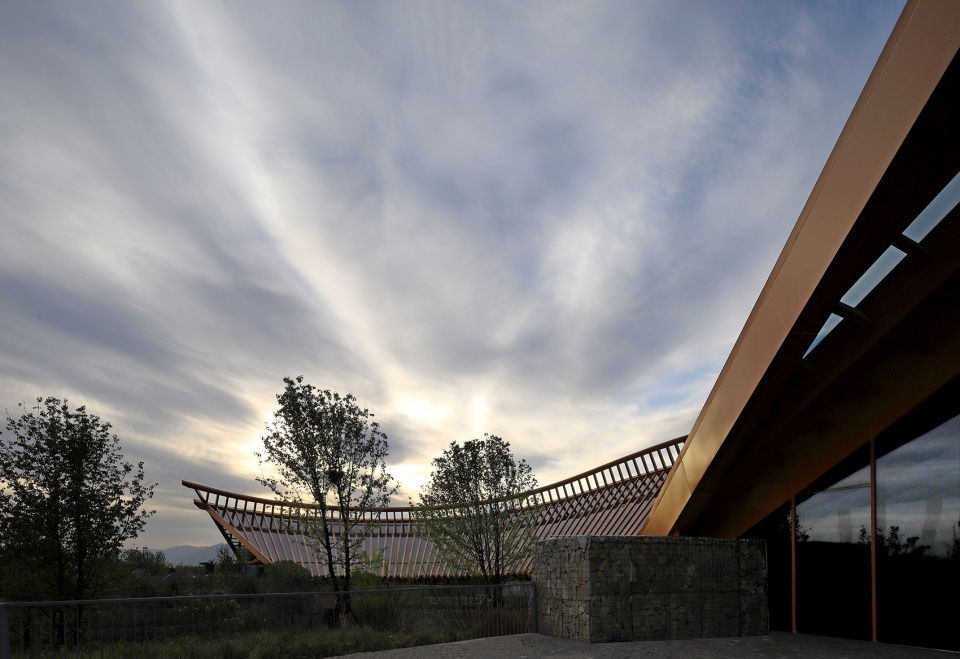 the chinese pavilion of beijing international horticultural exhibition china by china architecture design and research group