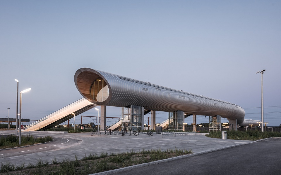 Køge Nord Station by COBE and DISSINGWEITLING architecture