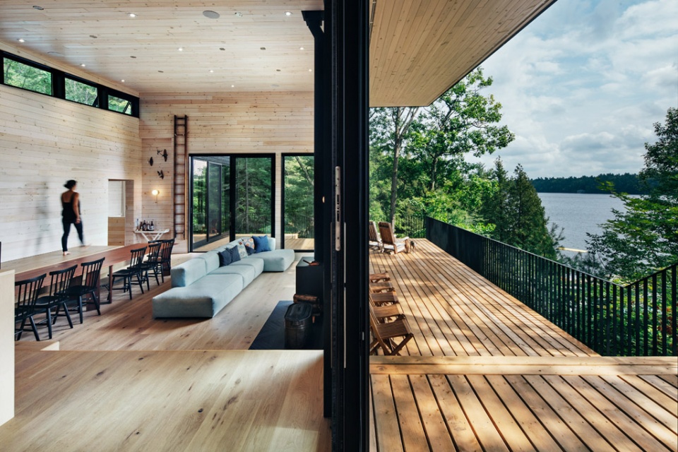 Lake Joseph Cottage by VFA Architecture Design