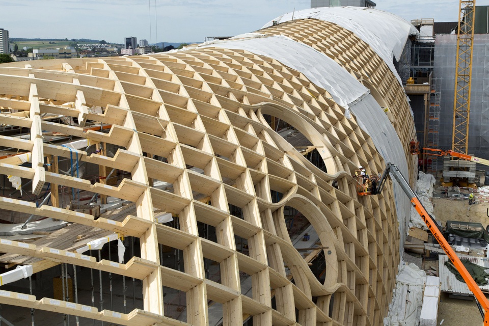 THE SWATCH AND OMEGA CAMPUS by Shigeru Ban Architects - Gooood