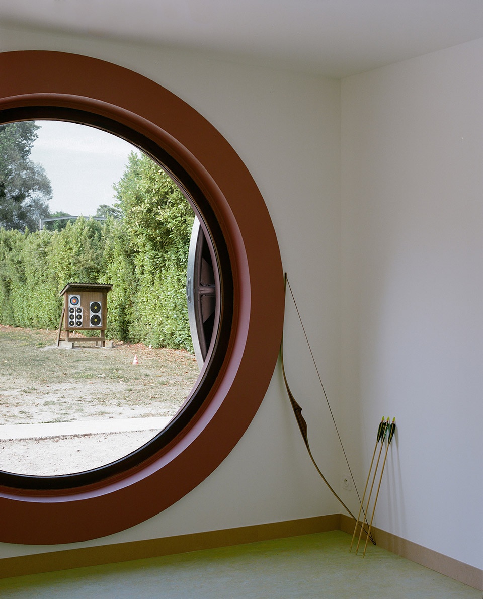 archery house by boman architectes