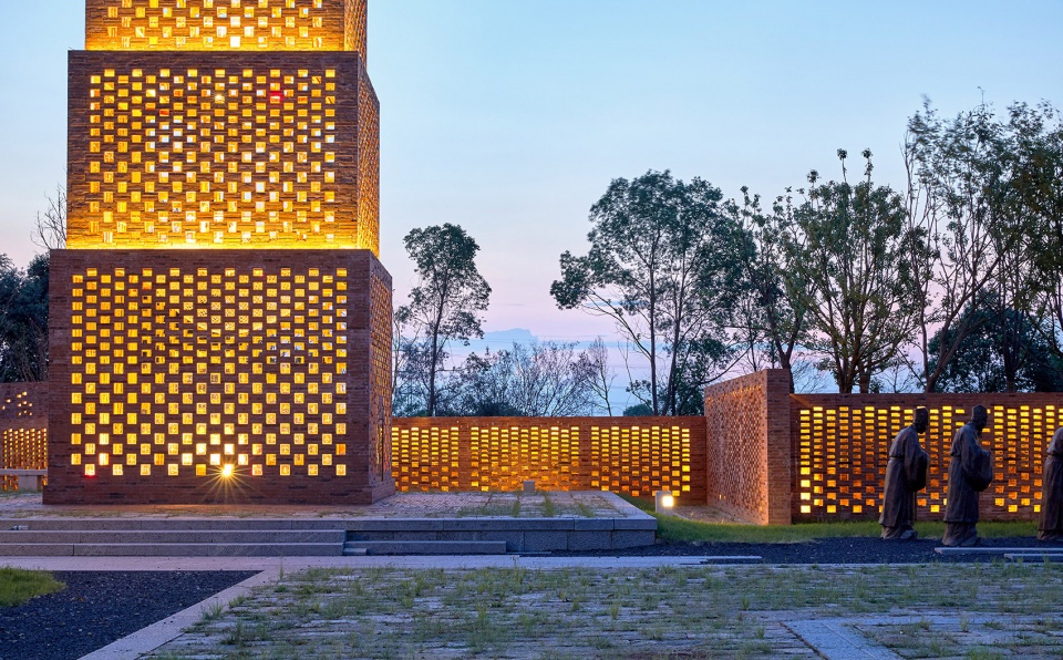 main entrance and public landscape art design of jizhou kiln china by shanghai yijing landscape planning and design shanghai pudong archi...