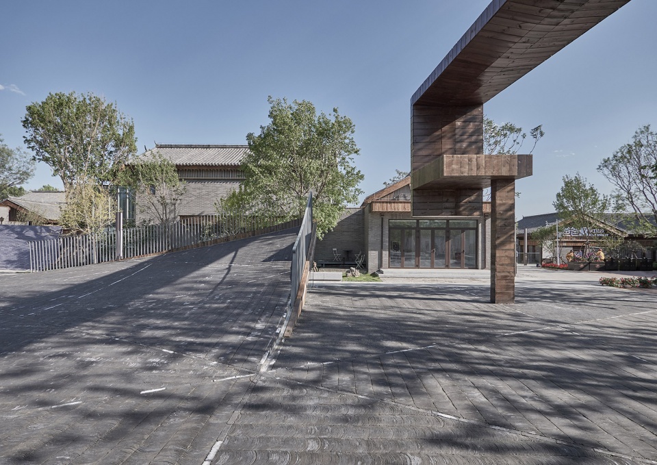 piazza art space horticulture village gujiaying china by atelier teamminus