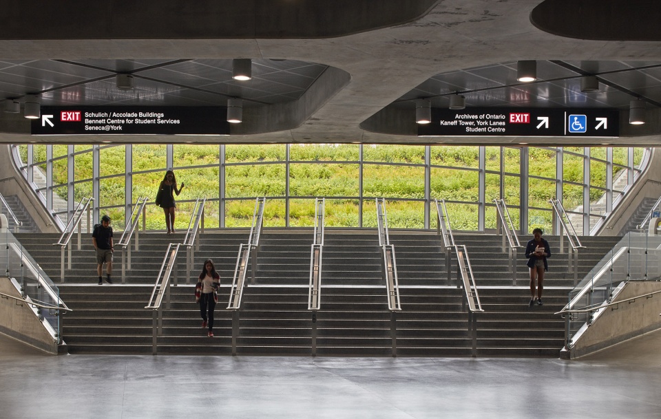 york university station toronto by foster partners