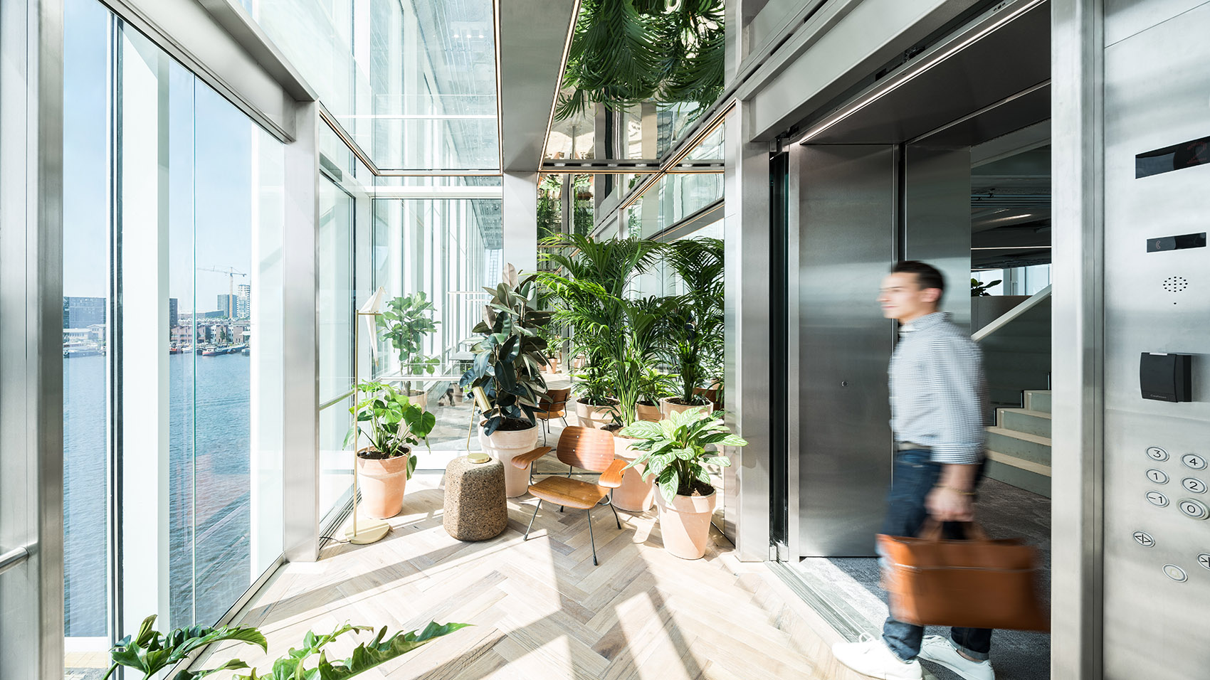 The new Amsterdam office of Dutch investment manager/developer Amvest ...