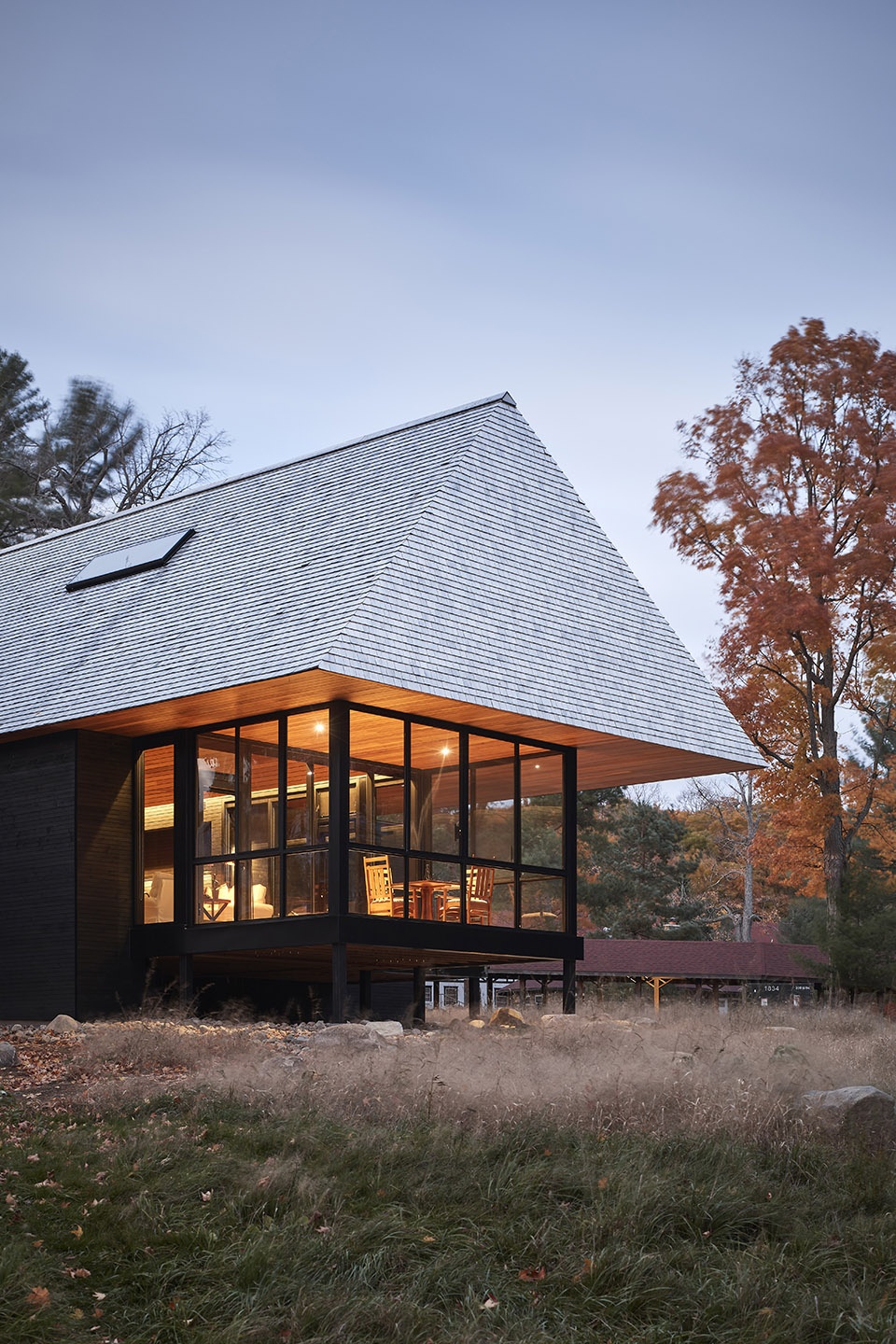bigwin island club cabins by mackay lyons sweetapple architects