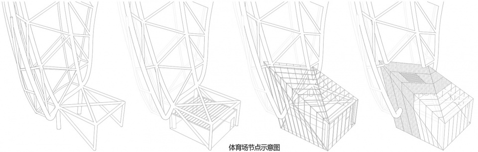 datong sports center china by populous ccdi