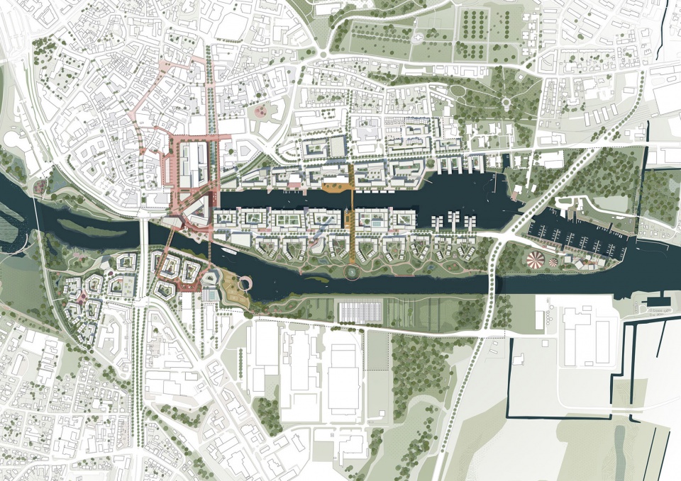 our river city team c f moller wins ambitious urban development project