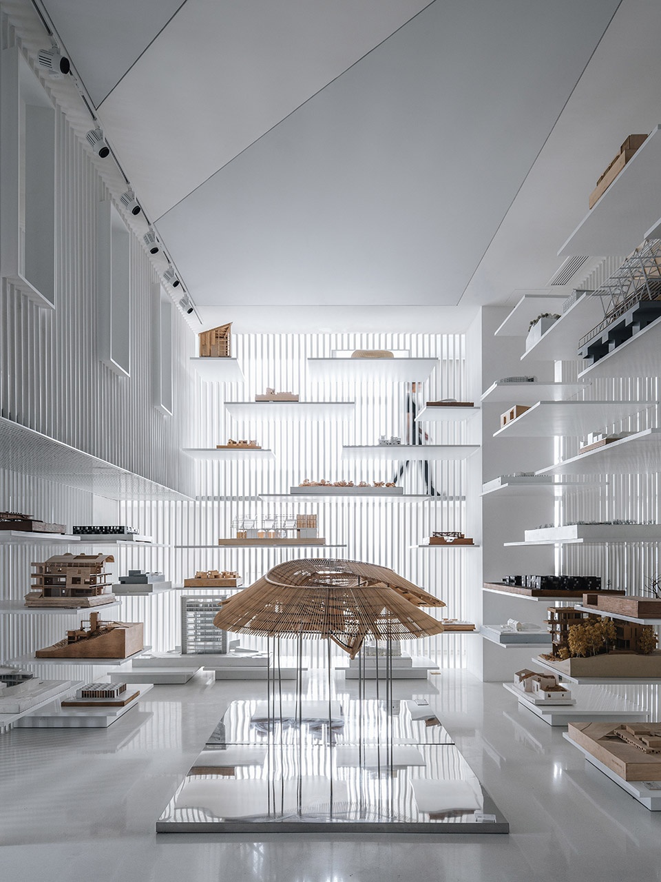 architectural model museum china by wutopia lab
