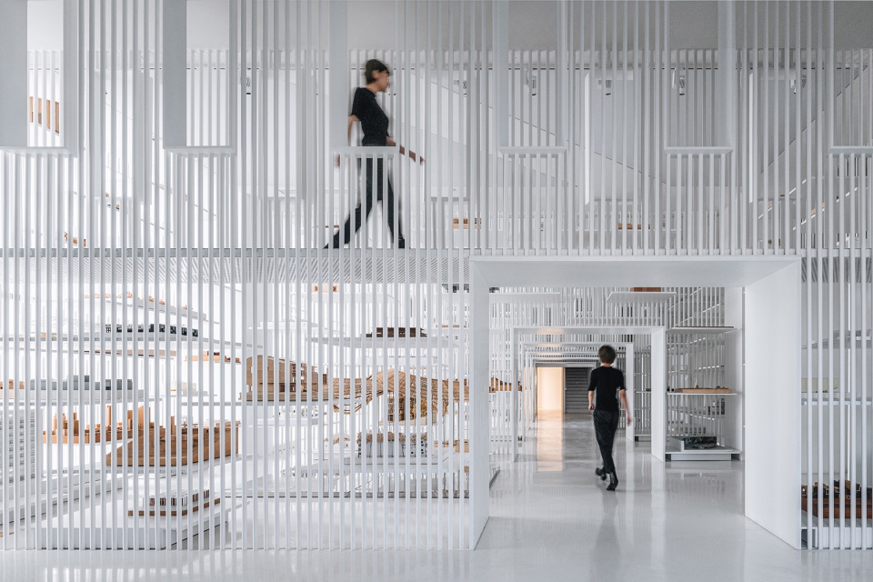 architectural model museum china by wutopia lab