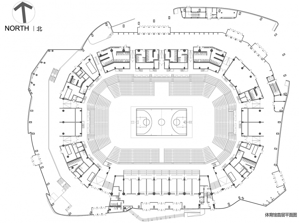 datong sports center china by populous ccdi