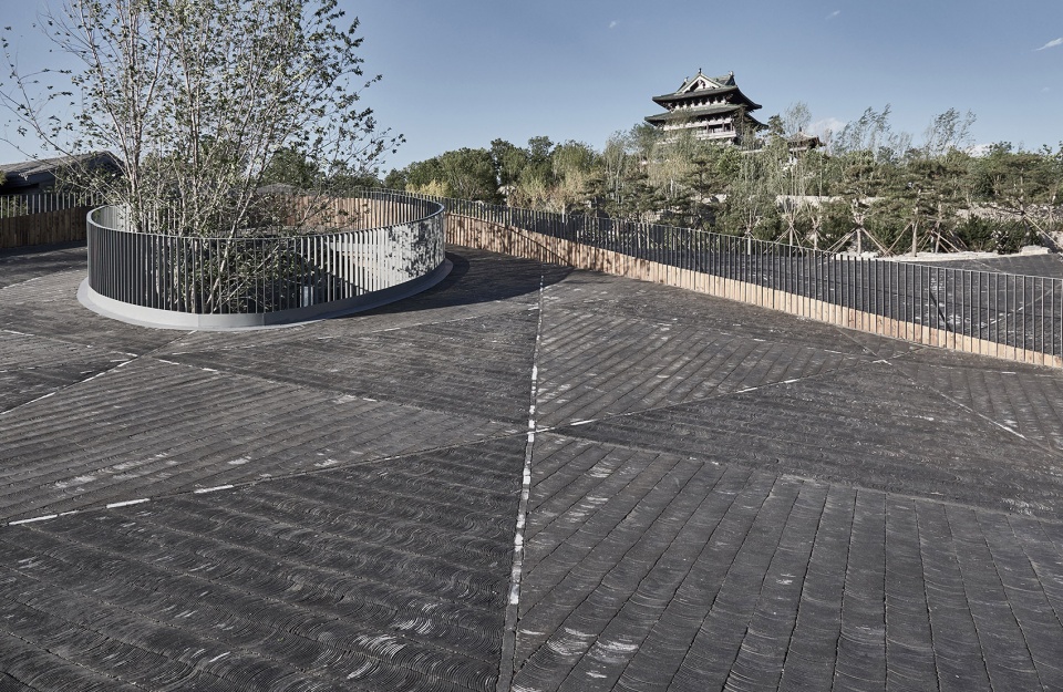 piazza art space horticulture village gujiaying china by atelier teamminus