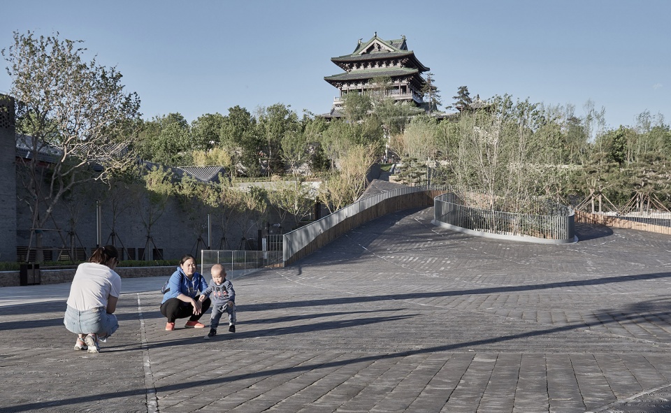 piazza art space horticulture village gujiaying china by atelier teamminus