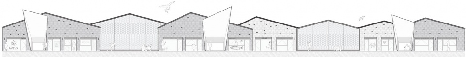 nanheng pedestrian street china by moon architects
