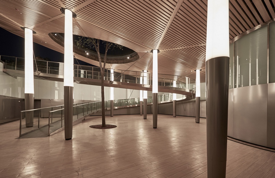 piazza art space horticulture village gujiaying china by atelier teamminus