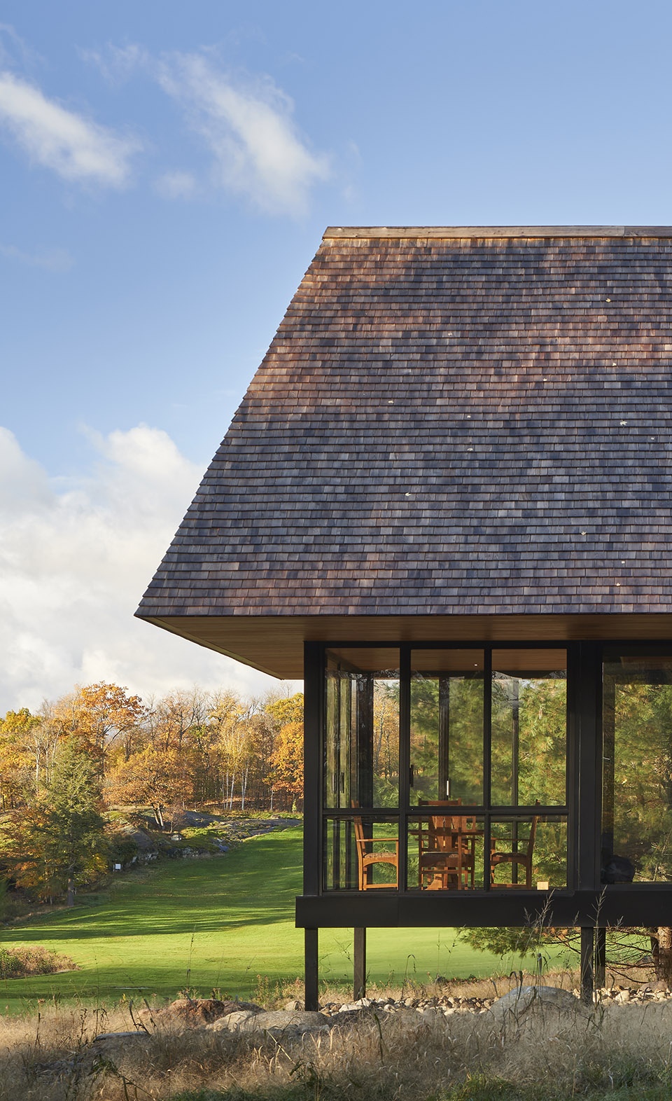 bigwin island club cabins by mackay lyons sweetapple architects
