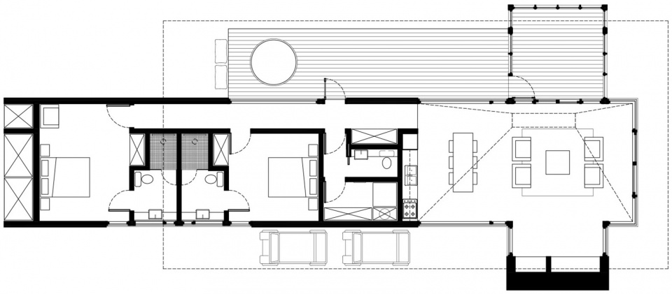 bigwin island club cabins by mackay lyons sweetapple architects