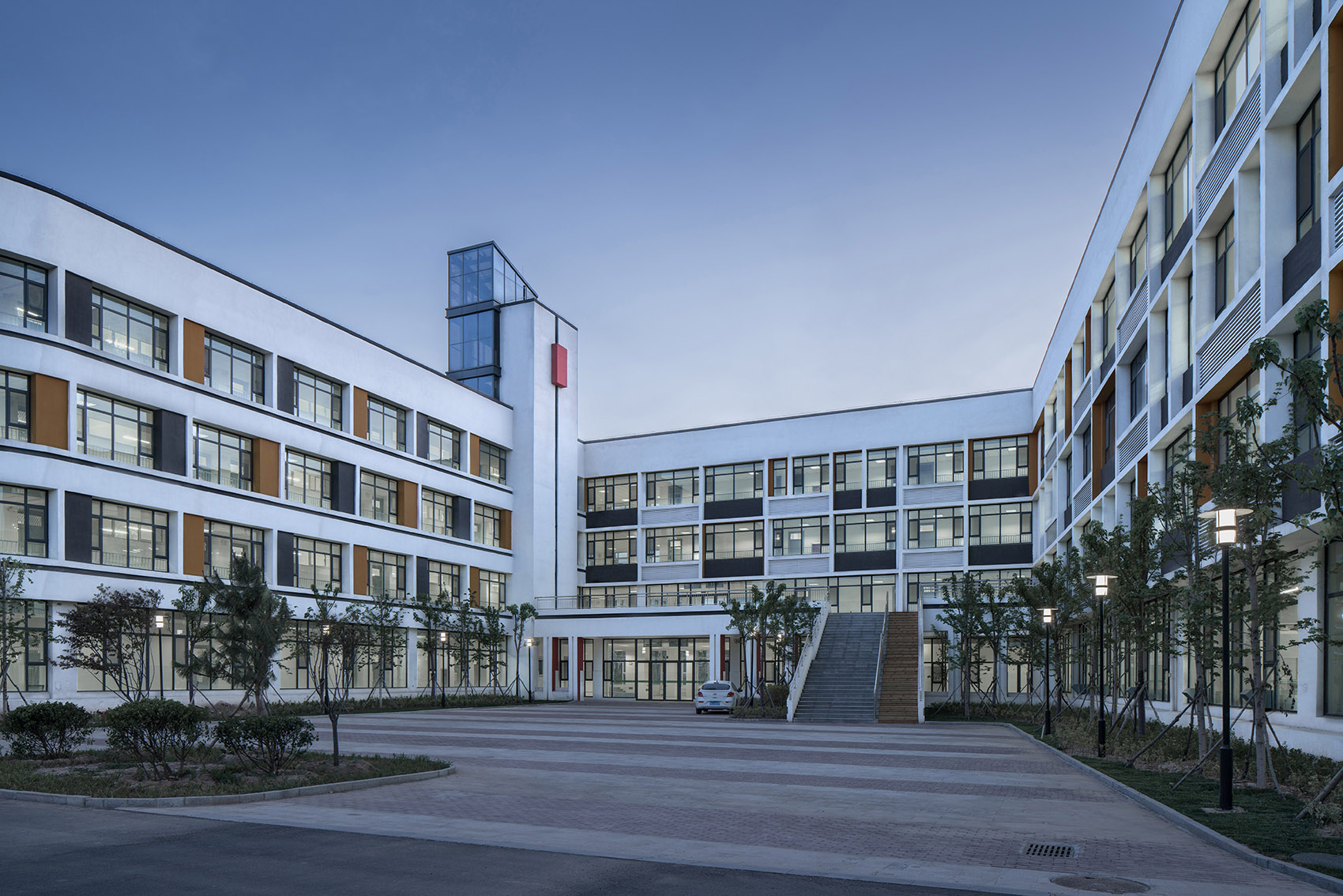 jiyang xinyuan school, china by bpd