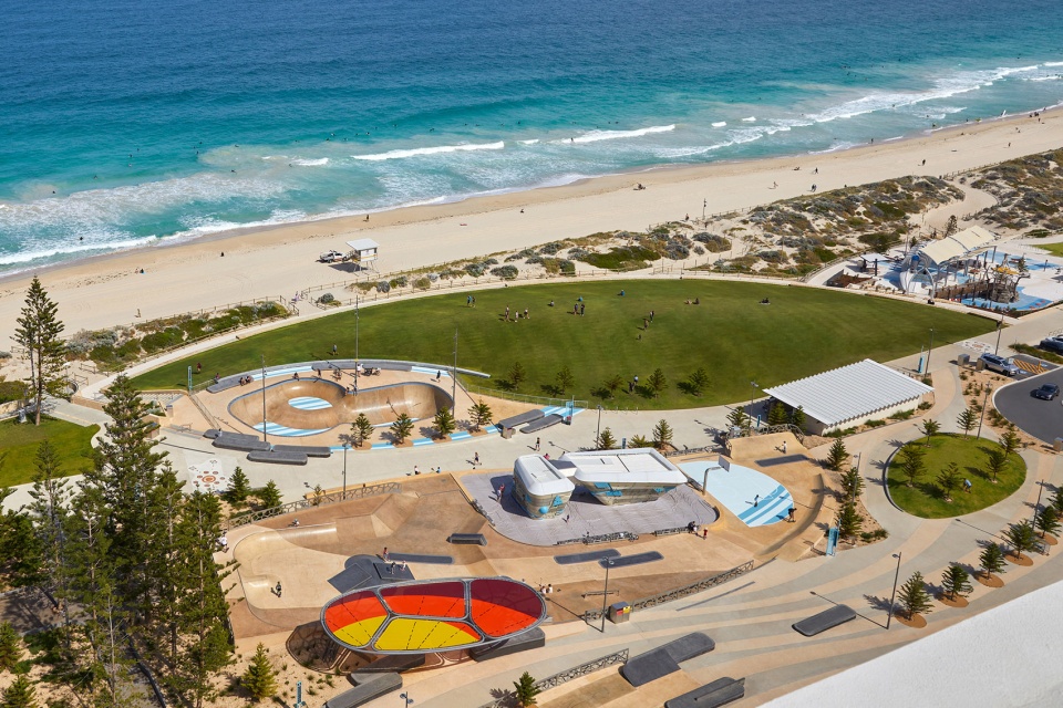 scarborough foreshore redevelopment by taylor cullity lethlean udla