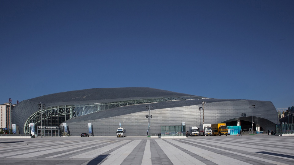 datong sports center china by populous ccdi