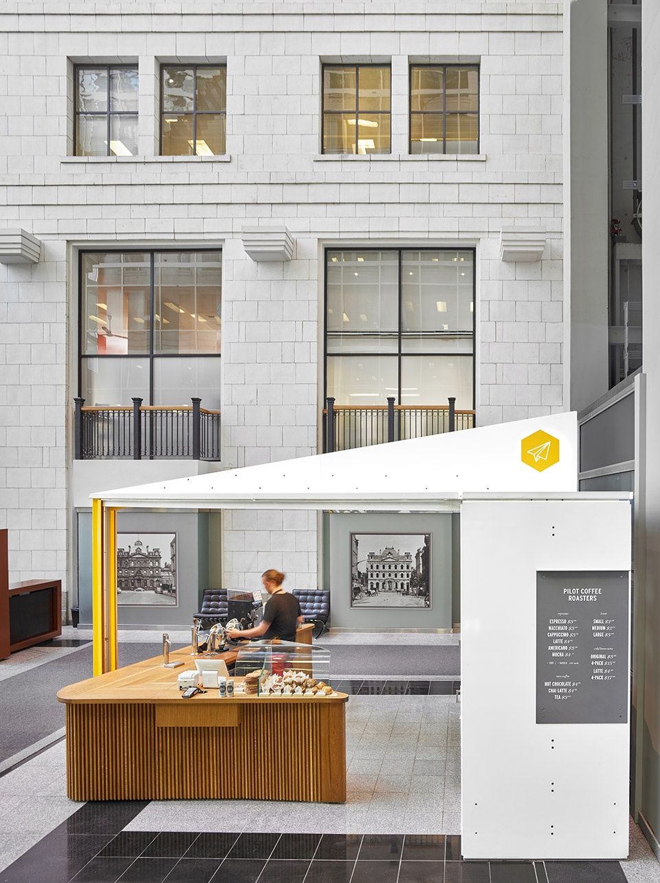 pilot coffee roasters cafes by williamson williamson inc