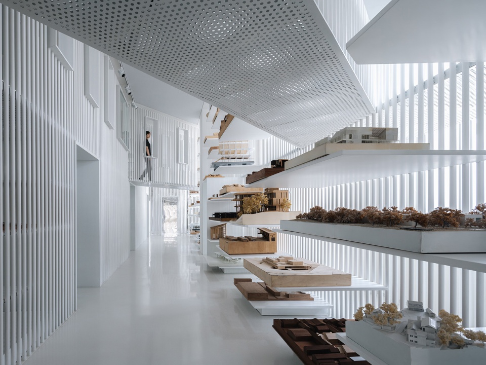 architectural model museum china by wutopia lab