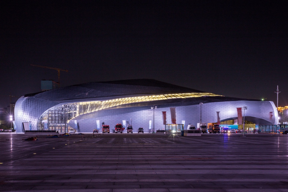 datong sports center china by populous ccdi