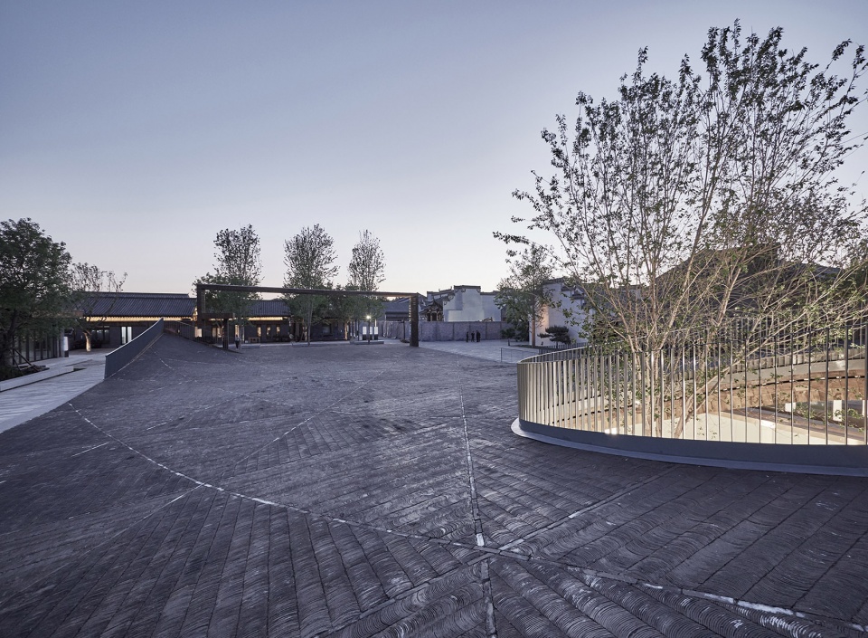 piazza art space horticulture village gujiaying china by atelier teamminus