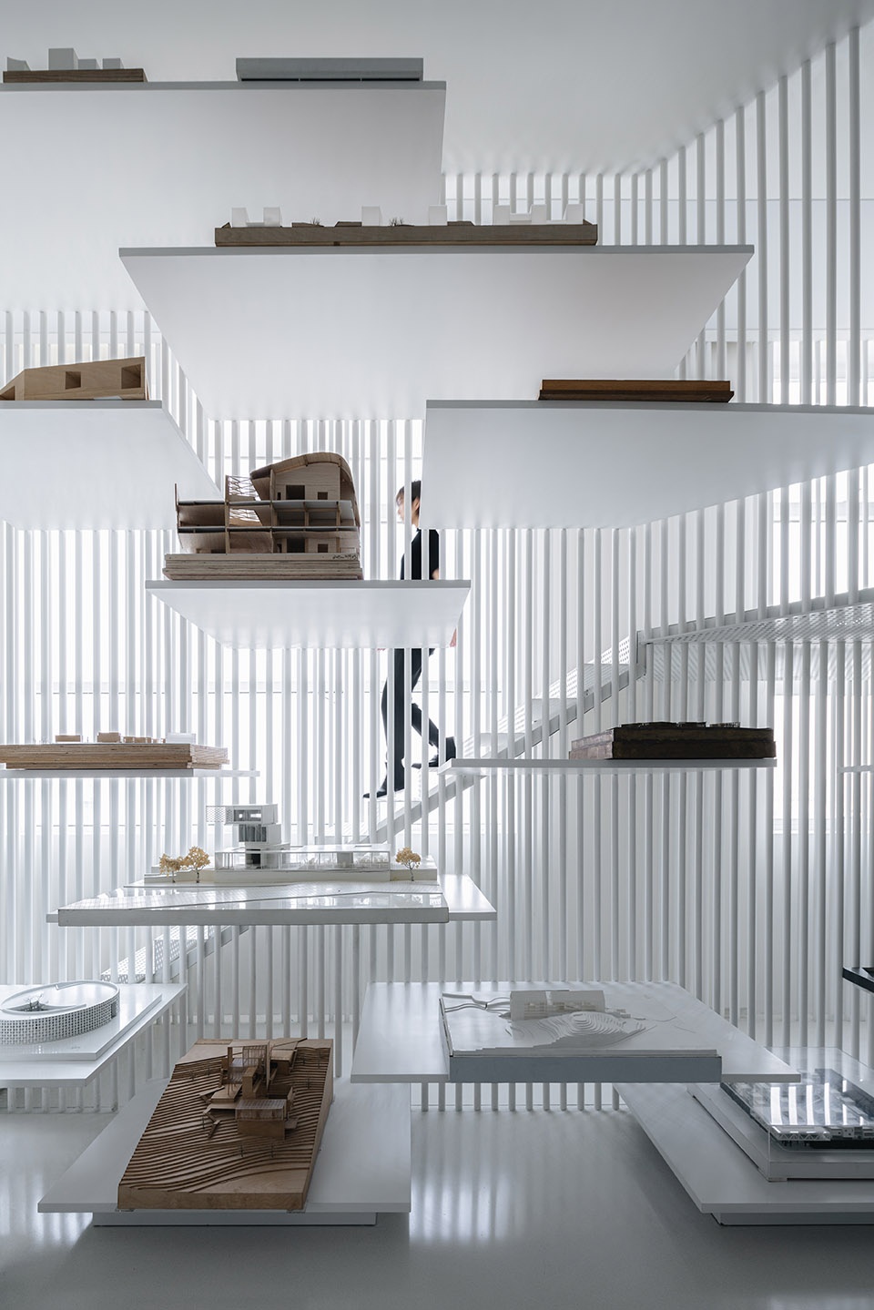 architectural model museum china by wutopia lab