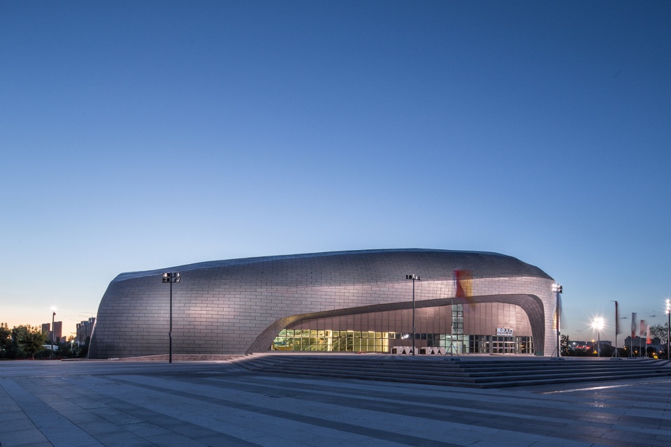 datong sports center china by populous ccdi