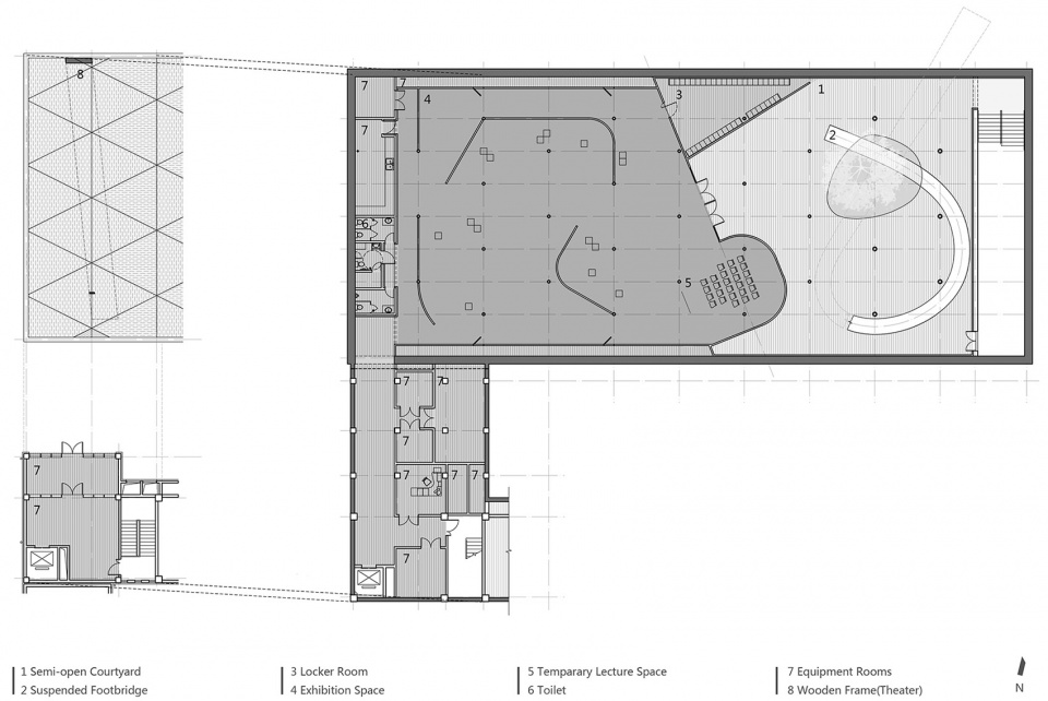 piazza art space horticulture village gujiaying china by atelier teamminus