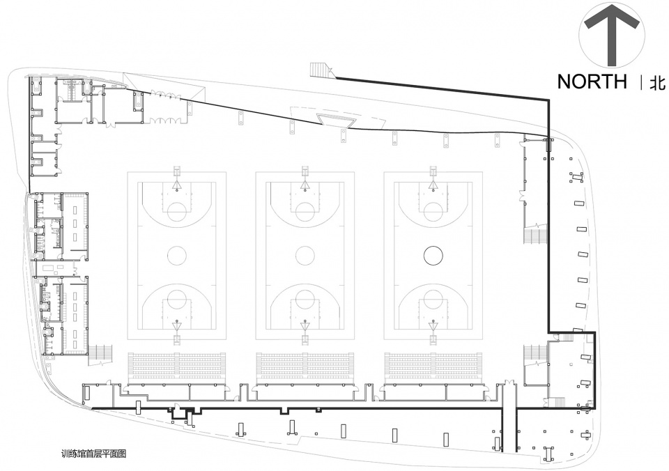 datong sports center china by populous ccdi
