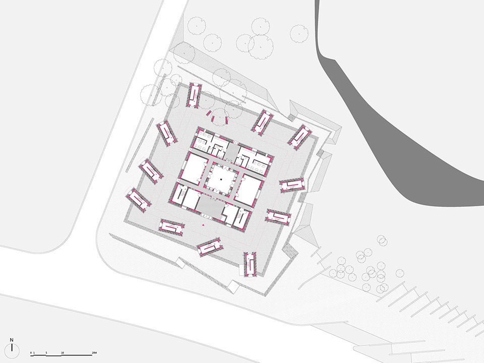 jianamani visitor center china by atelier teamminus