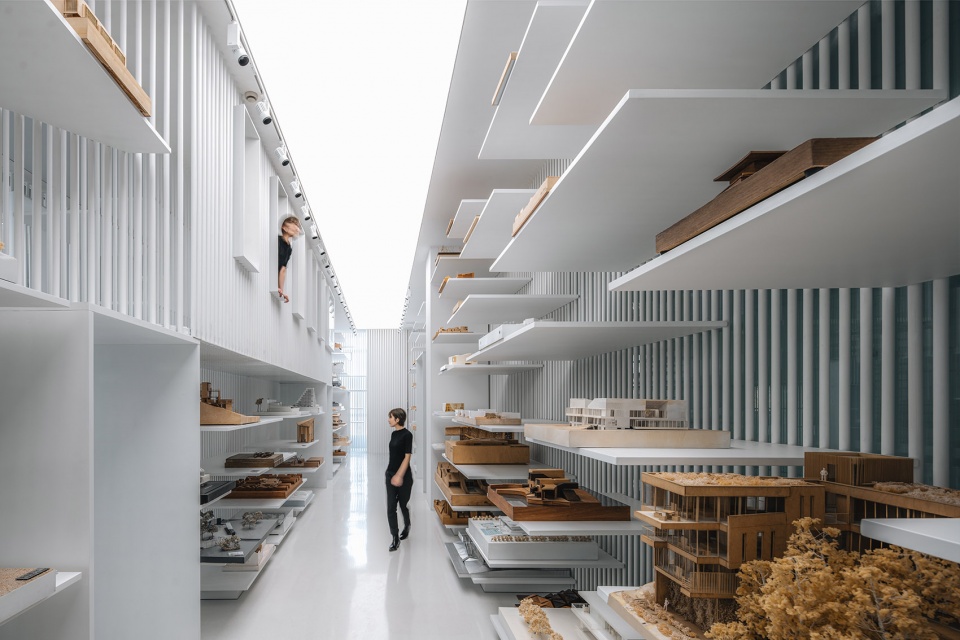 architectural model museum china by wutopia lab