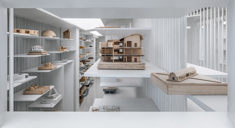 architectural model museum china by wutopia lab