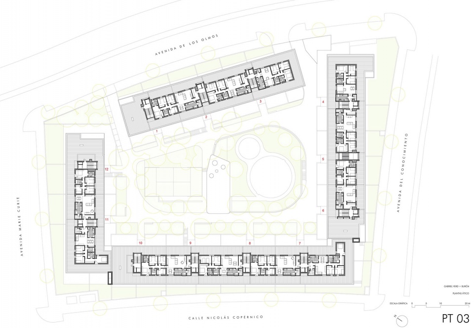 habitat boulevar 123 dwellings in mairena del aljarafe by gabriel verd arquitectos buro4 arquitectos slp