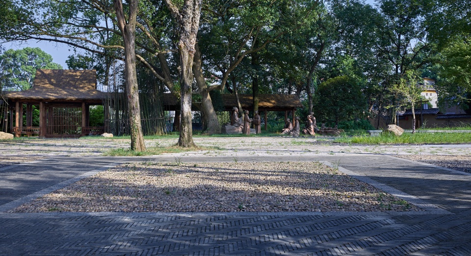 main entrance and public landscape art design of jizhou kiln china by shanghai yijing landscape planning and design shanghai pudong archi...