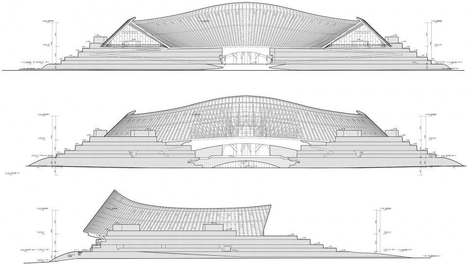the chinese pavilion of beijing international horticultural exhibition china by china architecture design and research group