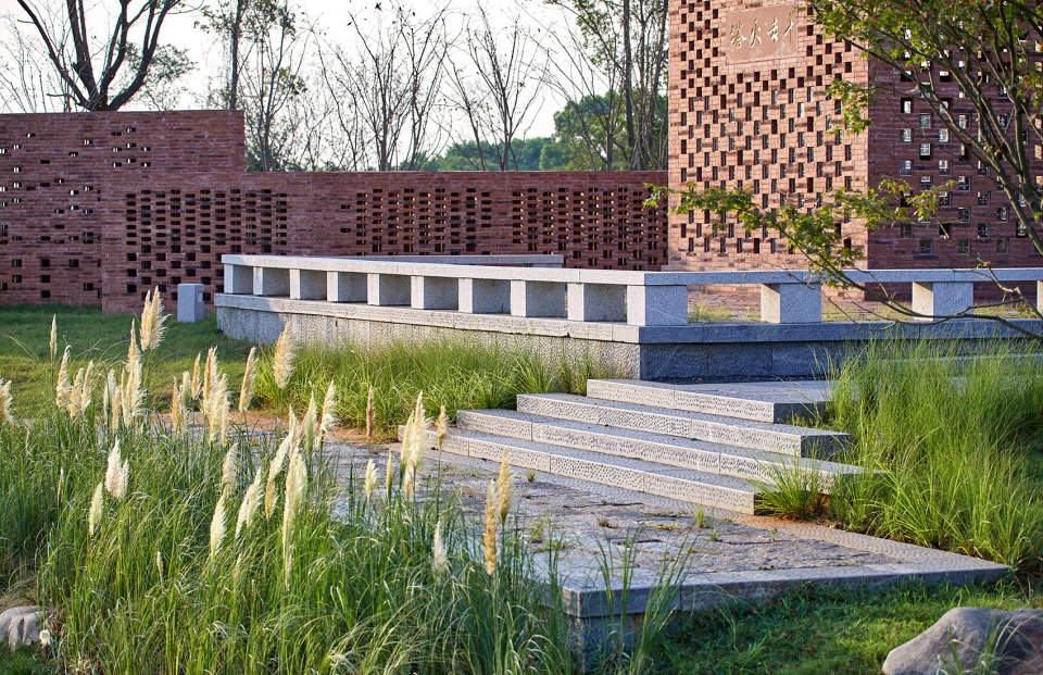 main entrance and public landscape art design of jizhou kiln china by shanghai yijing landscape planning and design shanghai pudong archi...