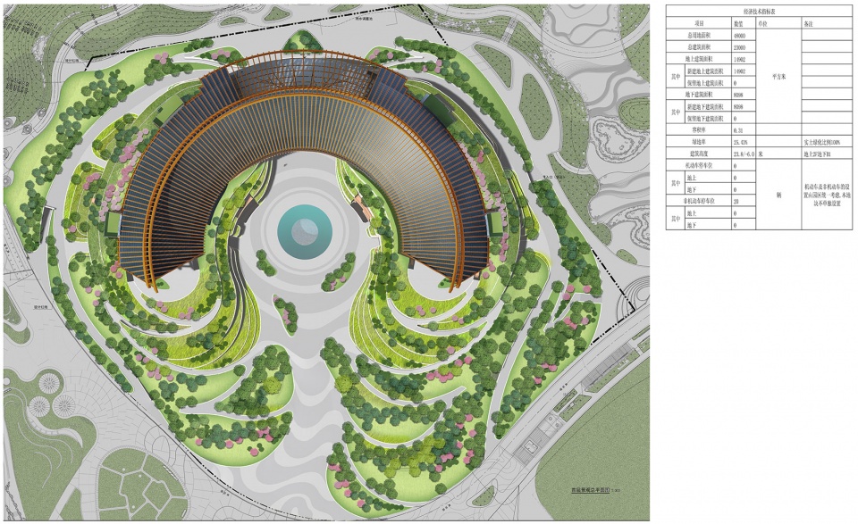 the chinese pavilion of beijing international horticultural exhibition china by china architecture design and research group