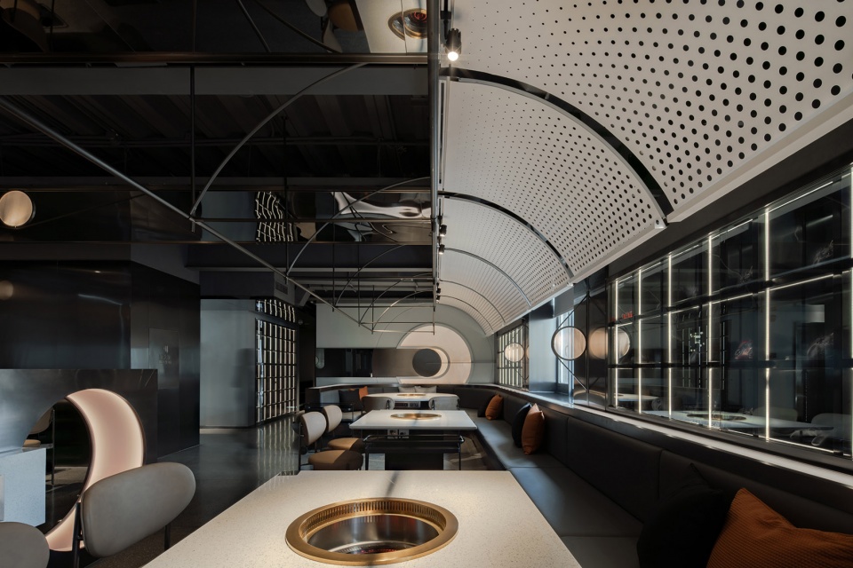 jiu li hot pot orbit china by chengdu wan qian ji environmental art and design