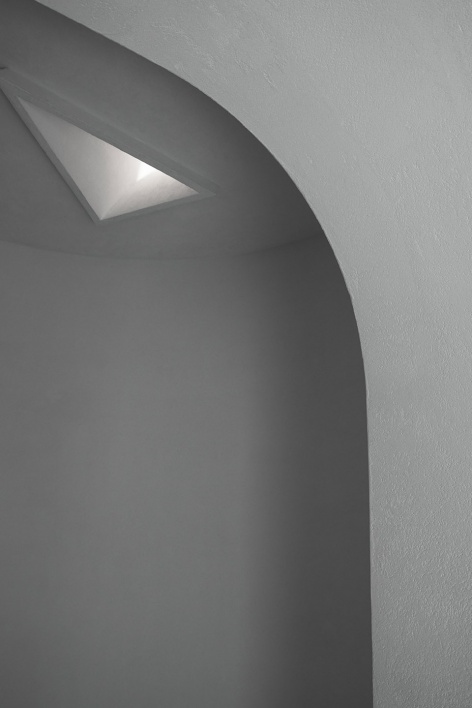 the shape of time windows and doors showroom design china by puju wuy