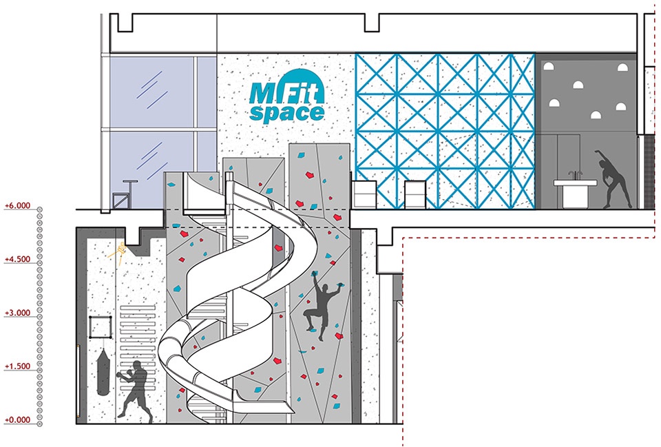 mfit space健身房,北京 / 頭條計畫 - 谷德設計網