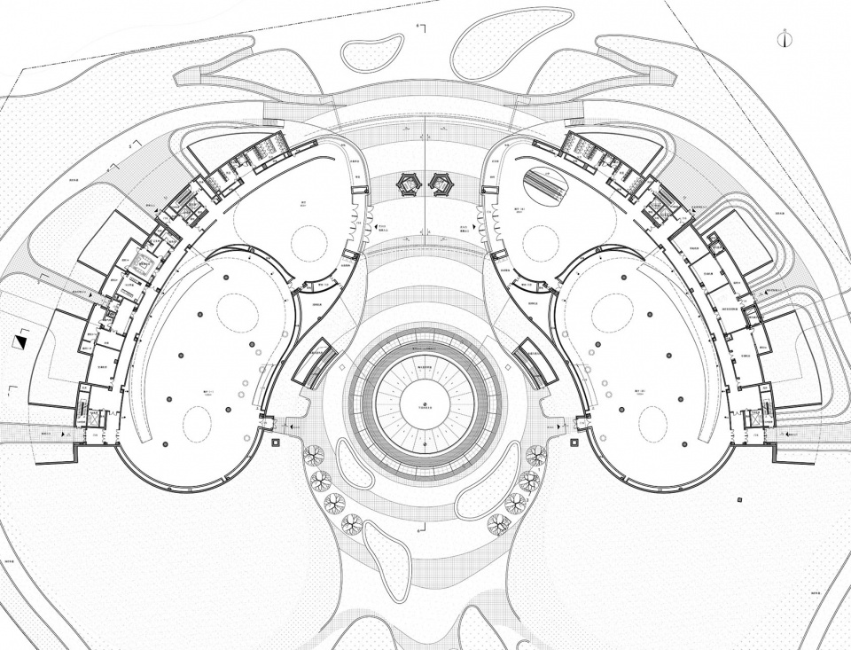 the chinese pavilion of beijing international horticultural exhibition china by china architecture design and research group