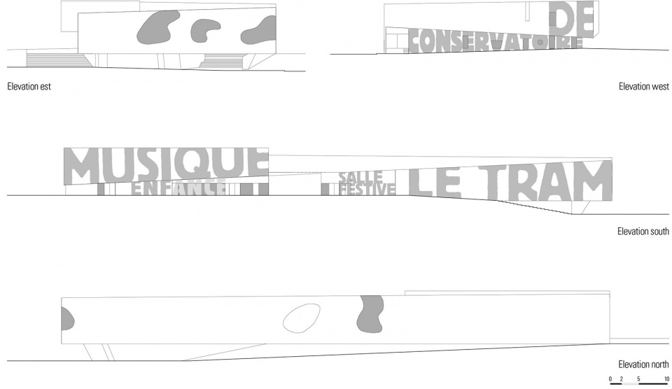music school in maizieres les metz by dominique coulon associes