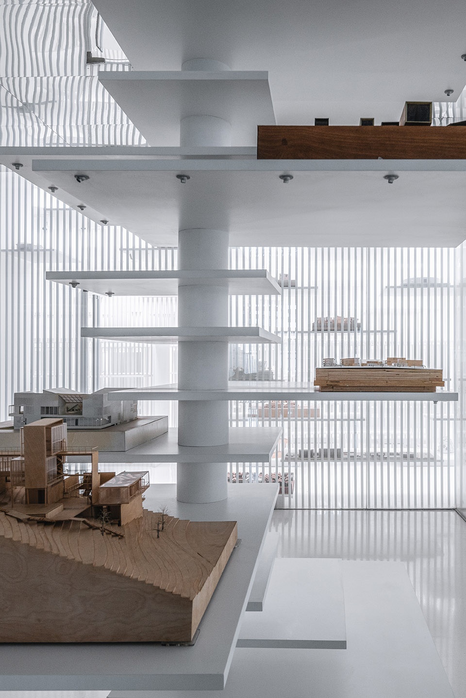 architectural model museum china by wutopia lab