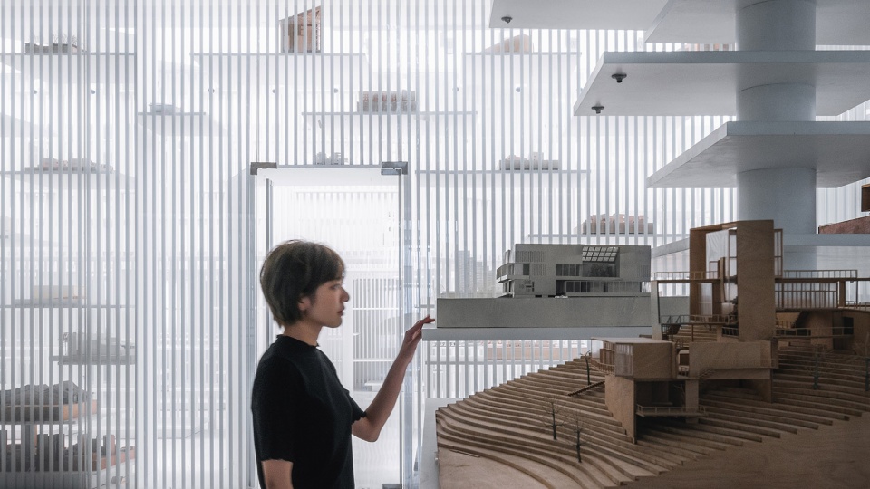 architectural model museum china by wutopia lab