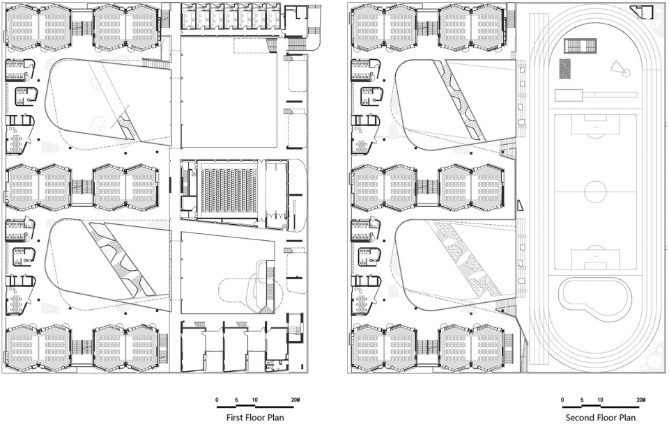 hongling experimental primary school china by o office architects